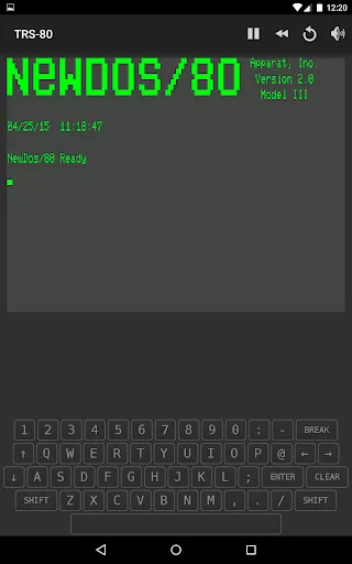 Скриншот 4 — TRS-80 Emulator