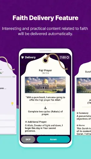 Скриншот 4 — MuslimOn: Quran Doa Lockscreen