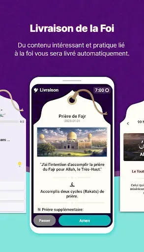Скриншот 4 — MuslimOn (écran verrouillé)