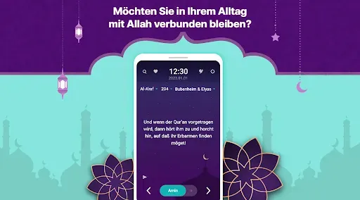 Скриншот 1 — MuslimOn (Sperrbildschirm)