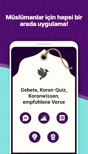 Скриншот 3 — MuslimOn: Kuran, Kilit ekranı