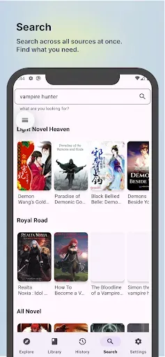 Скриншот 5 — Ranobe Light Novel