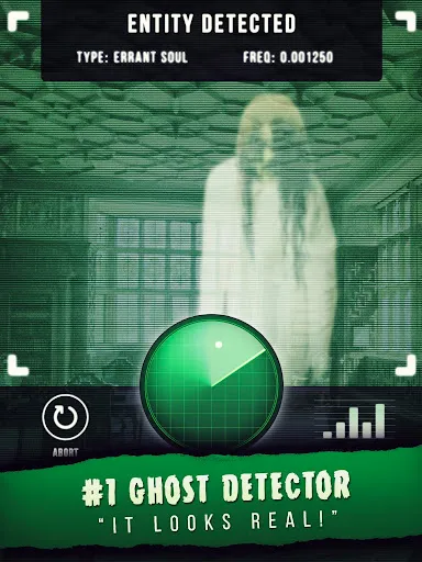 Скриншот 1 — Ghost Detector Radar Simulator