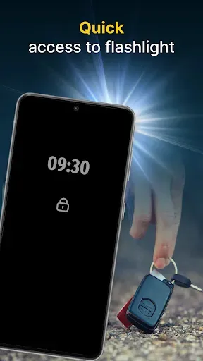 Скриншот 3 — Shake Flashlight - Fast Torch