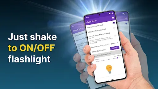 Скриншот 7 — Shake Flashlight - Fast Torch