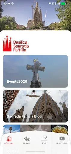 Скриншот 1 — Sagrada Familia Official