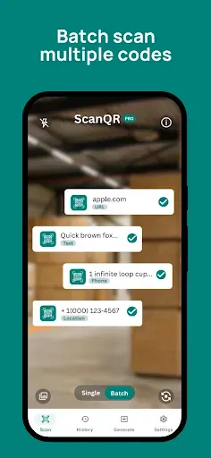 Скриншот 2 — ScanQR - QR Code Scanner