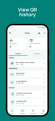 Скриншот 4 — ScanQR - QR Code Scanner
