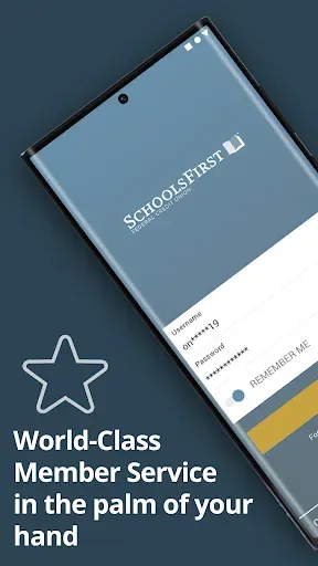 Скриншот 1 — SchoolsFirst FCU Mobile