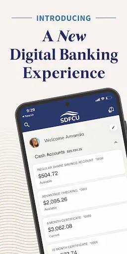 Скриншот 1 — SDFCU Digital Banking