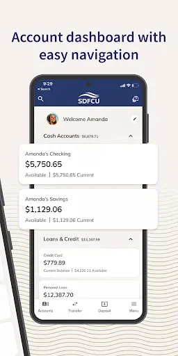 Скриншот 2 — SDFCU Digital Banking