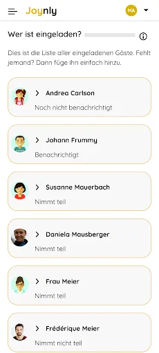 Скриншот 5 — Joynly – Eventplaner