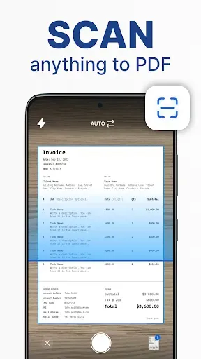 Скриншот 1 — PDF Scanner App: Document Scan