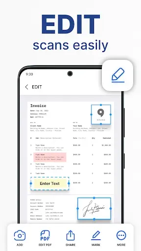 Скриншот 2 — PDF Scanner App: Document Scan