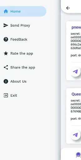 Скриншот 4 — DeeProxy: Proxies for Telegram