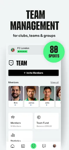 Скриншот 1 — TeamPlus - Team Management