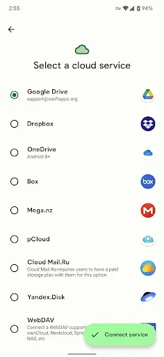 Скриншот 7 — Swift Backup