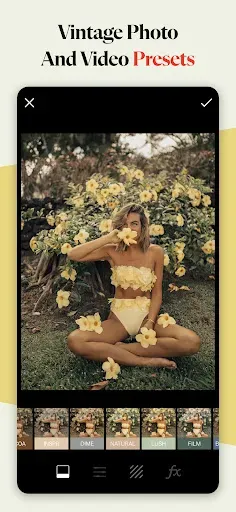 Скриншот 1 — Tezza: Aesthetic Editor