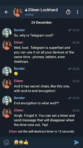 Скриншот 3 — Telegram X