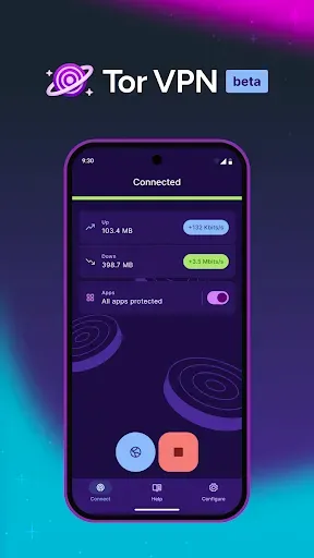 Скриншот 1 — Tor VPN Beta
