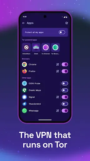 Скриншот 3 — Tor VPN Beta