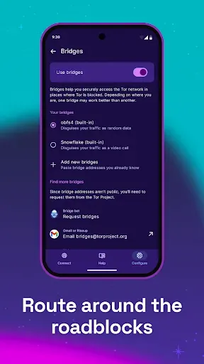 Скриншот 5 — Tor VPN Beta