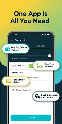 Скриншот 2 — Tummoc: Bus & Metro Ticketing
