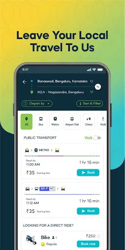 Скриншот 3 — Tummoc: Bus & Metro Ticketing