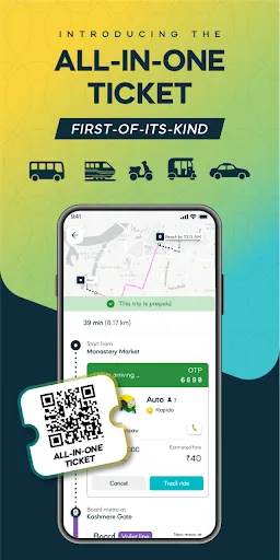 Скриншот 4 — Tummoc: Bus & Metro Ticketing