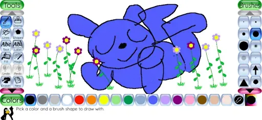 Скриншот 3 — Tux Paint