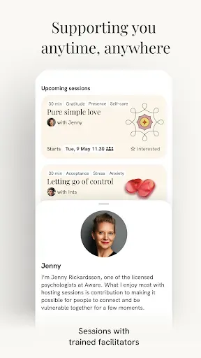 Скриншот 5 — Aware: Mindfulness & Wellbeing
