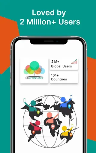 Скриншот 1 — Attendance App | ubiAttendance