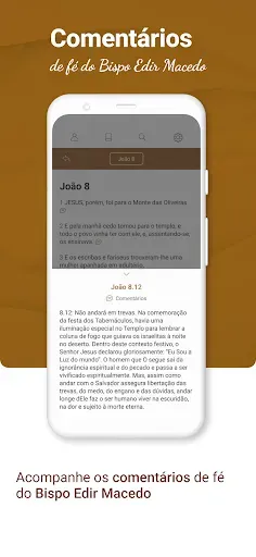 Скриншот 4 — Bíblia Fiel Comentada