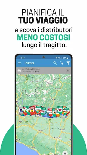 Скриншот 4 — Prezzi Benzina! Metano GPL HVO