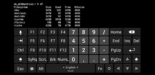 Скриншот 2 — Virtual Keyboard Plus