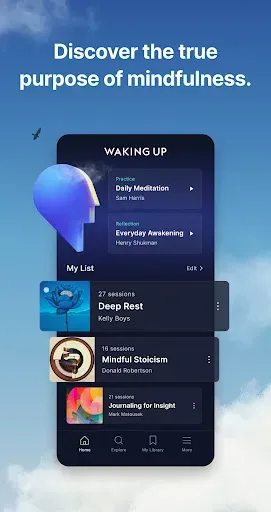 Скриншот 8 — Waking Up: Meditation & Wisdom