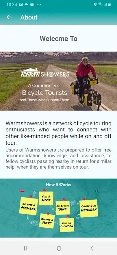 Скриншот 3 — WarmShowers
