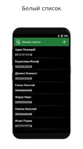Скриншот 8 — Блокировка спама звонках и СМС