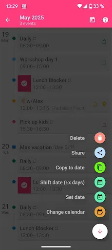 Скриншот 3 — aCalendar+ Calendar & Tasks