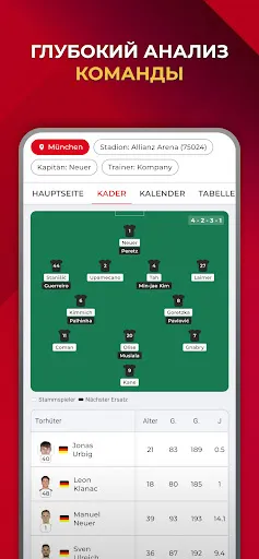 Скриншот 5 — Bayern Live – Новости Баварии