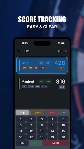 Скриншот 7 — DartScore+ Darts Scoreboard