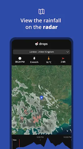 Скриншот 3 — Drops - The Rain Alarm