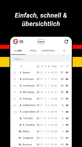Скриншот 8 — Fußball Ergebnisse (Footy)