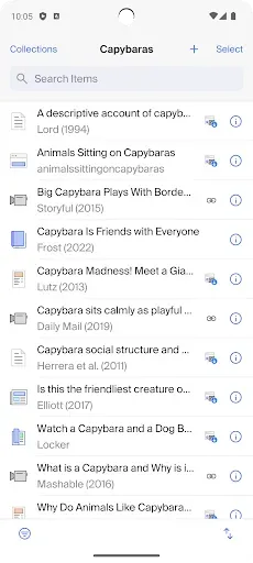 Скриншот 1 — Zotero