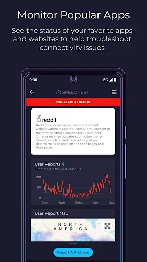 Скриншот 2 — Speedtest от Ookla