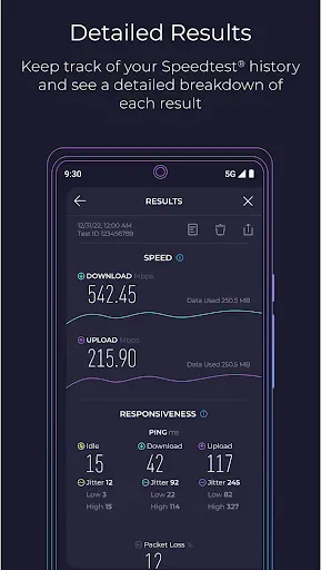 Скриншот 4 — Speedtest от Ookla
