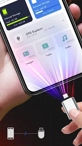 Скриншот 1 — USB OTG Connector