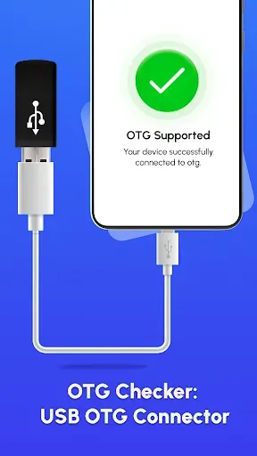 Скриншот 1 — OTG Checker: USB OTG Connector