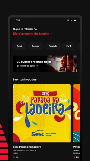 Скриншот 2 — Outgo: Crie e viva eventos