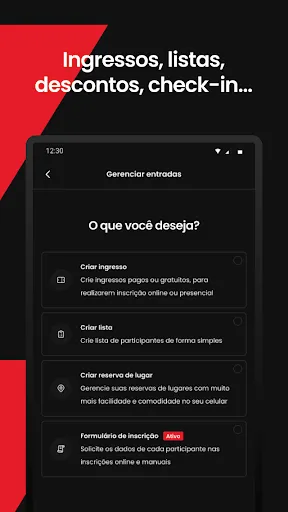 Скриншот 7 — Outgo: Crie e viva eventos